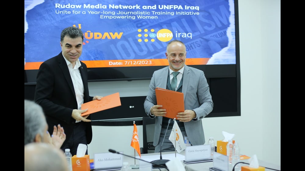 UNFPA and Rudaw Media Network Launch Pioneering Progamme to Empower Women in Media