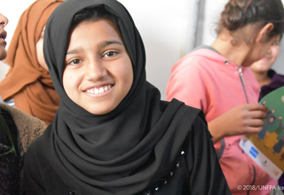 يعمل صندوق الأمم المتحدة للسكان واستراليا معاً من أجل ضمان بيئة آمنة للنساء والفتيات في العراق. © صندوق الأمم المتحدة للسكان العراق