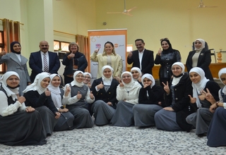 The UK Embassy Concluded a visit to UNFPA-supported family planning facility in Basra