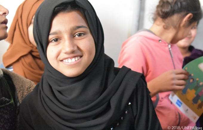 UNFPA & Australia are working together towards ensuring a safe environment for women and girls in Iraq. © UNFPA Iraq