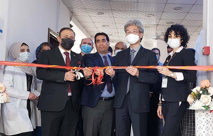  UNFPA, the Ministry of Health and the Ministry of Labour and Social Affairs opened this month a one-stop assistance centre in Kirkuk with support from Korea International Cooperation Agency 