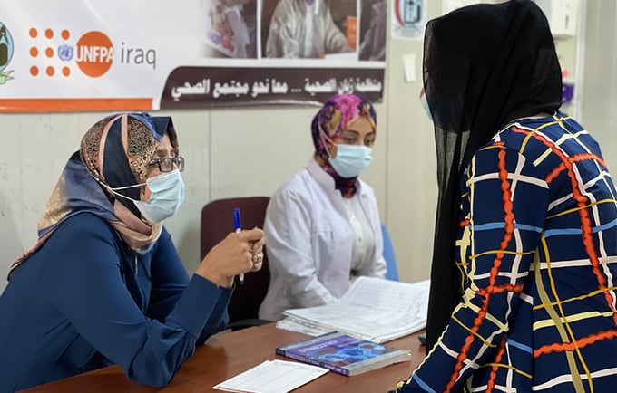 The UK & UNFPA partner to enhance rights-based family planning in Iraq © 2021/UNFPA Iraq