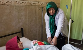 From 2014 onward, the organization established over 94 reproductive health service delivery points © UNFPA Iraq