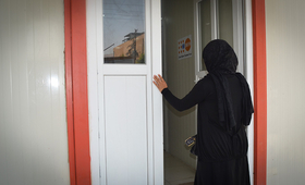 Women and Girls’ Treatment and Support Centre offers specialized, sensitive care for survivors of sexual and gender-based violence. © UNFPA/Khetam Malkawi