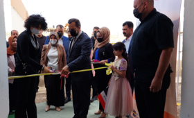 The Governorate of Diwaniyah and UNFPA inaugurated today the first Women Protection Centre in the Governorate, with funding from Canada and Sweden © 2021/UNFPA Iraq Photo