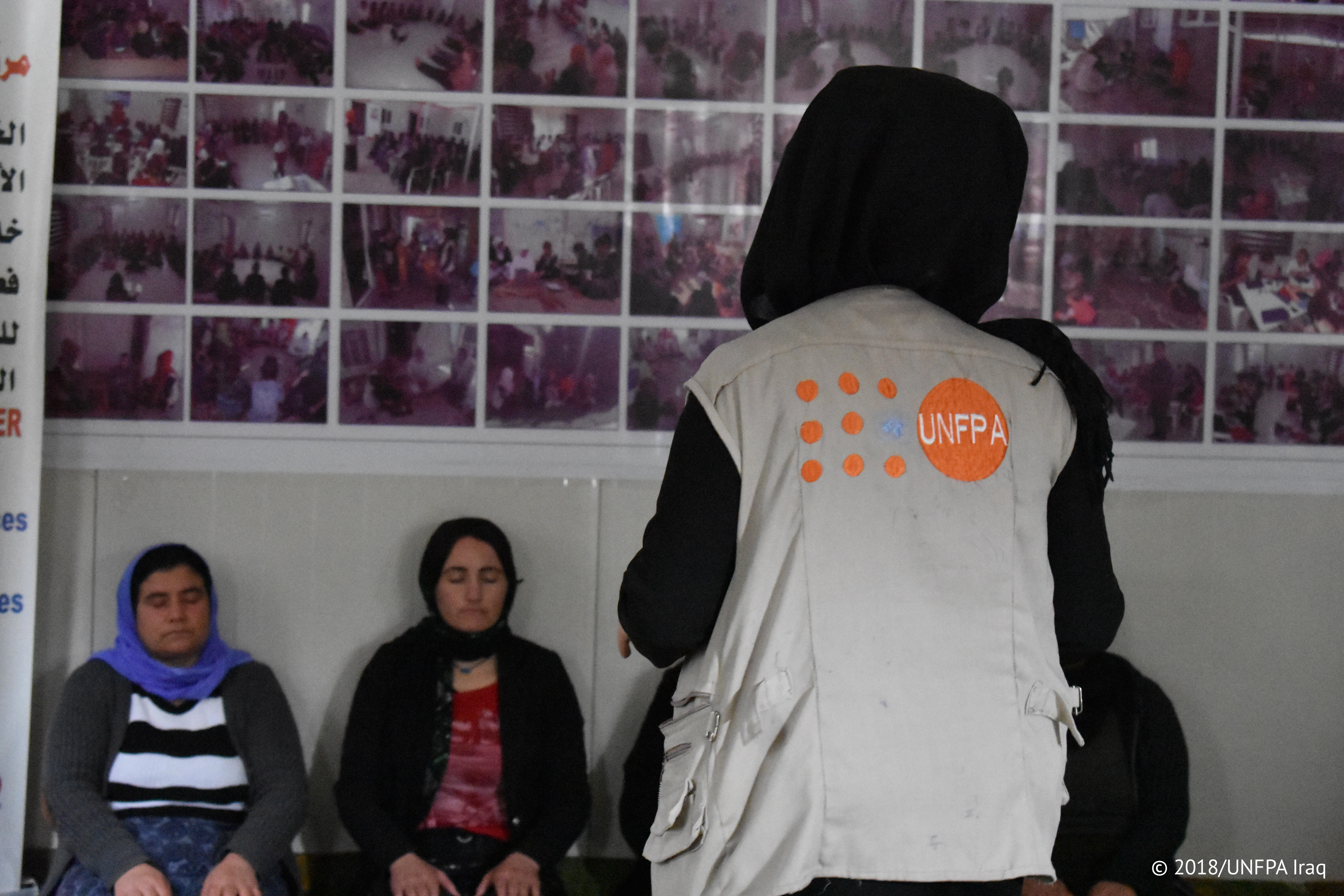 “Meeting individuals who had gone through the same challenges gave me the confidence and strength to move forward and stop dwelling on what broke me,” Ghalia. © 2018/UNFPA