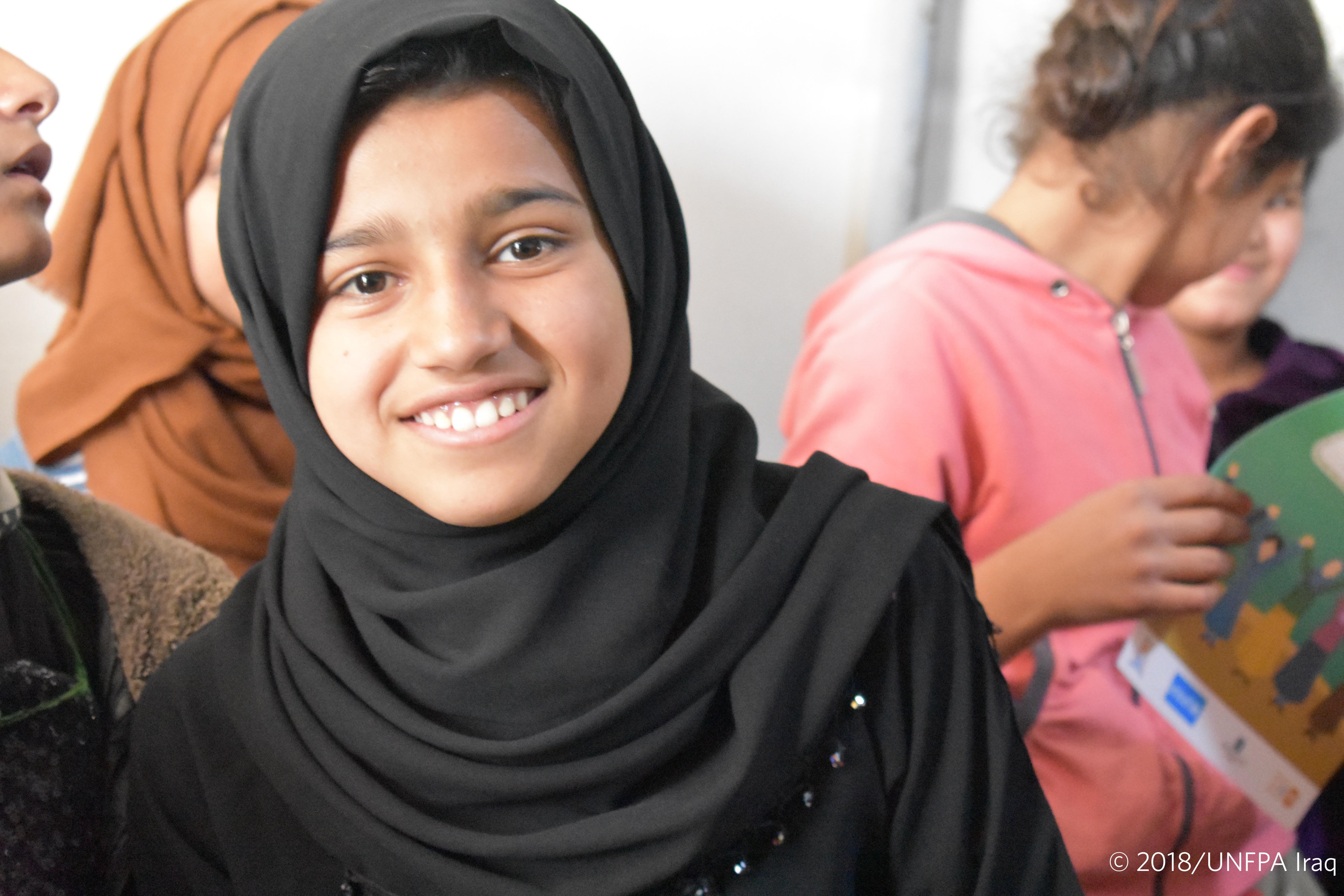 UNFPA & Australia are working together towards ensuring a safe environment for women and girls in Iraq. © UNFPA Iraq