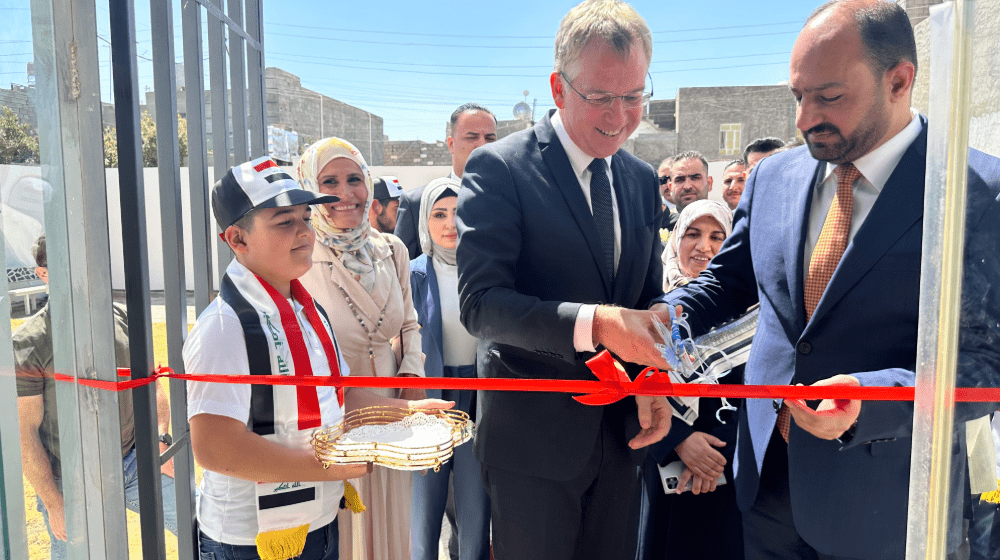  The inauguration of the Women’s Protection Centre in Anbar