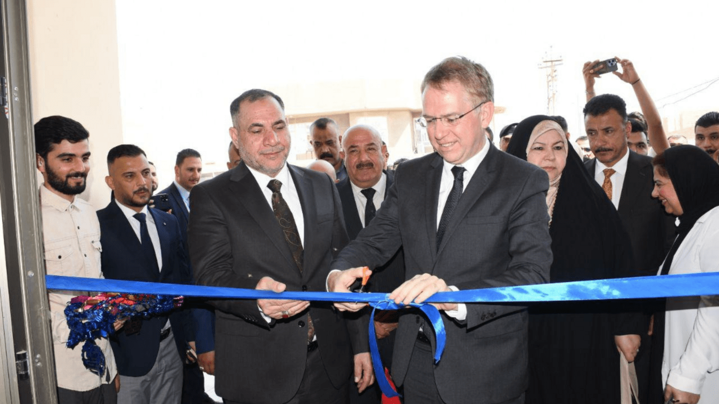  The inauguration of the Women’s Protection Centre in Diwaniyah