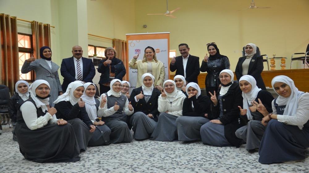 The UK Embassy Concluded a visit to UNFPA-supported family planning facility in Basra