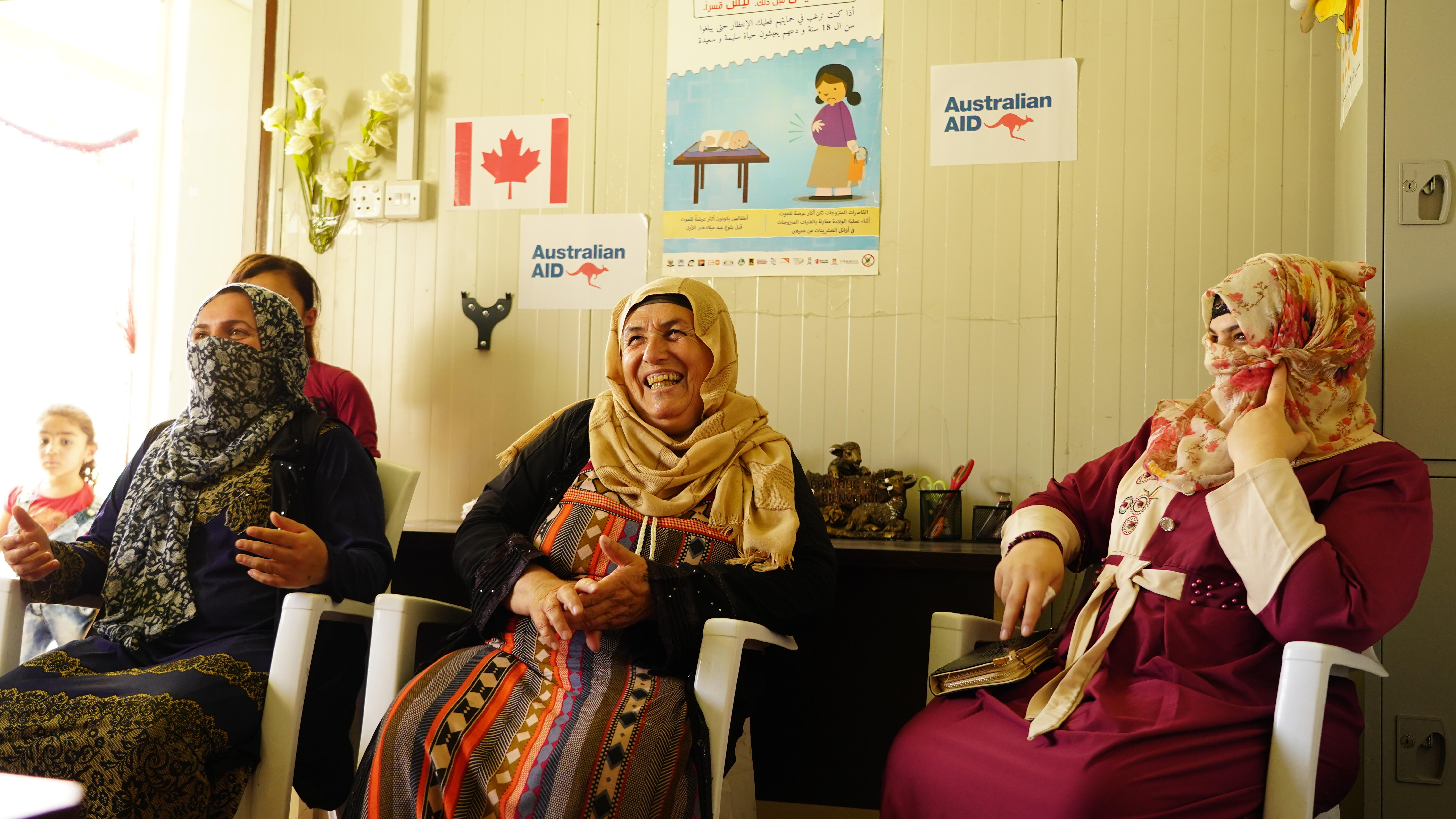 The new funding from Canada benefits internally displaced women and girls across Iraq © 2019/UNFPA Iraq