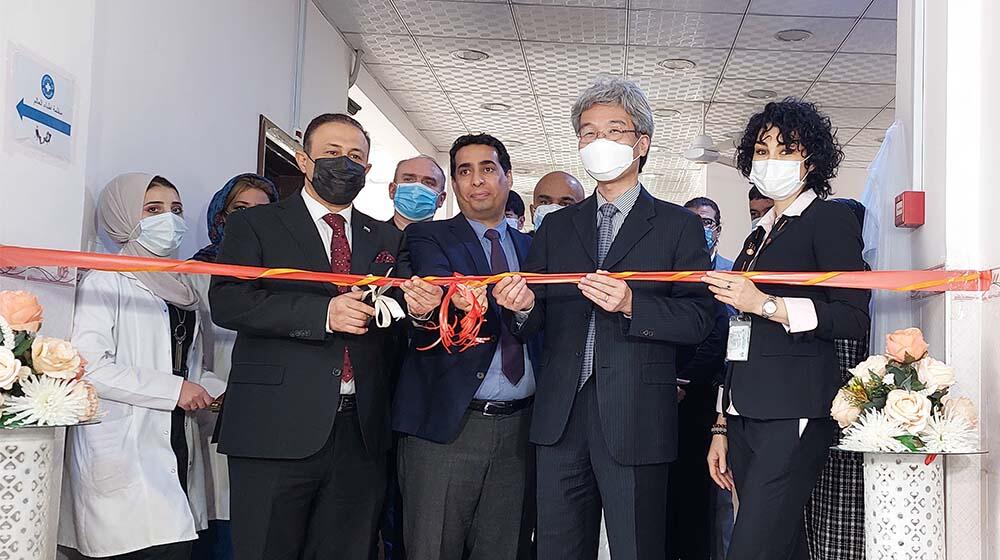  UNFPA, the Ministry of Health and the Ministry of Labour and Social Affairs opened this month a one-stop assistance centre in Kirkuk with support from Korea International Cooperation Agency 