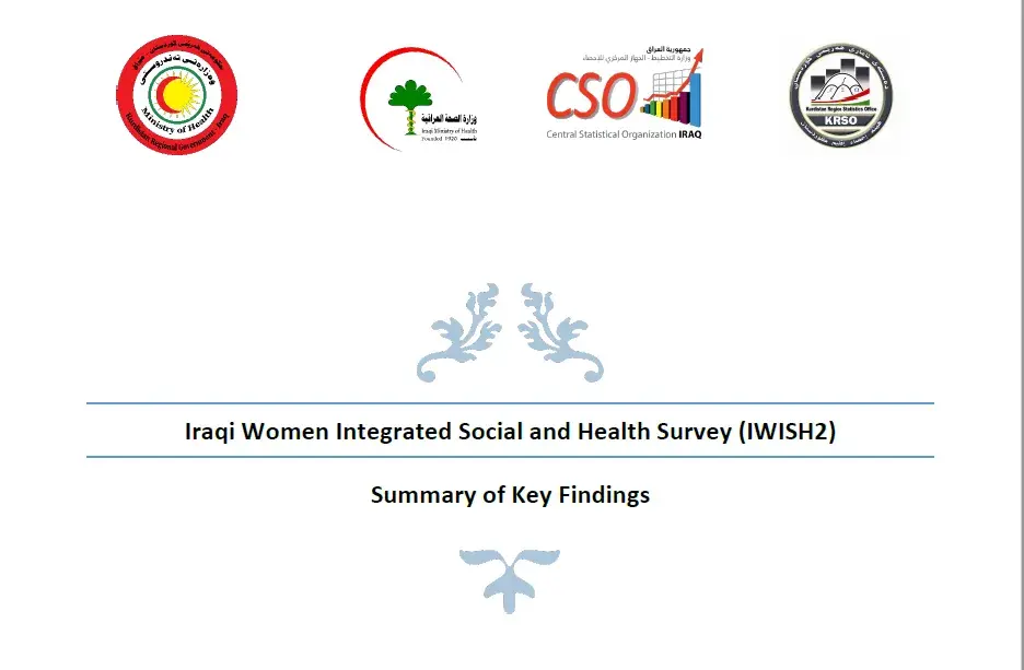 Iraqi Women Integrated Social and Health Survey (IWISH2)