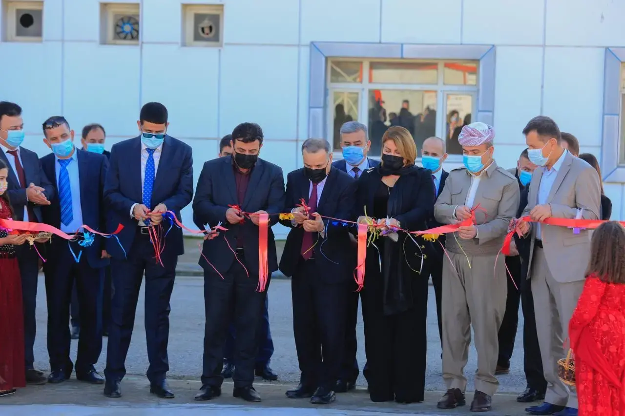 Ministry of Health Kurdistan, UNFPA open COVID-19 isolation unit at Soran maternity hospital 