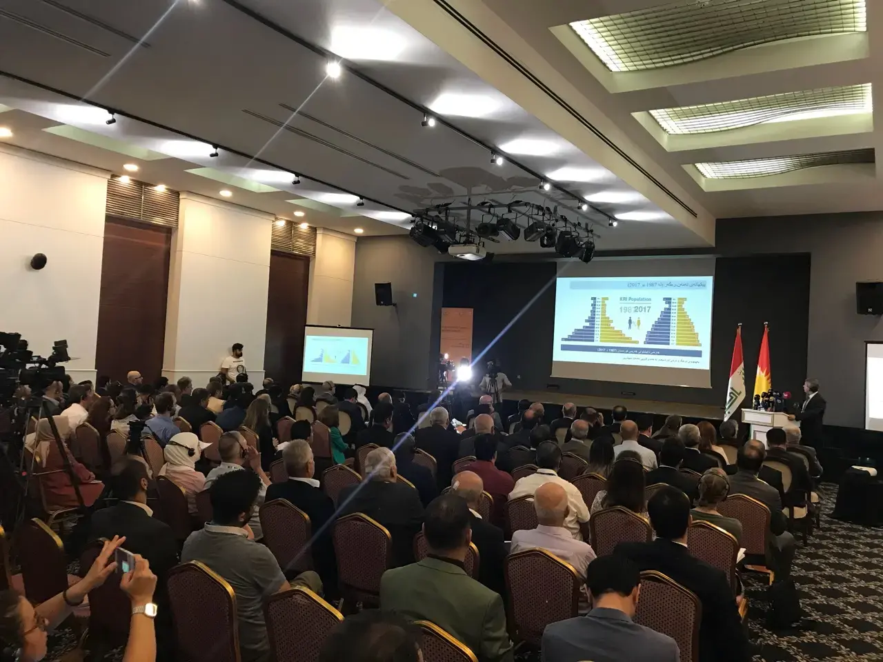 The Statistics Office, UNFPA, and IOM launch the Demographic Survey of the Kurdistan Region of Iraq