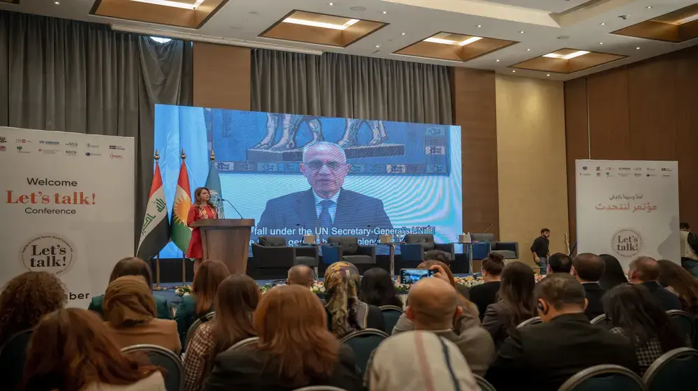 Government of Iraq, Kurdistan Regional Government, UN, and Humanitarian Partners Launch the 16 Days of Activism Against Gender-Based Violence at Let’s Talk Conference