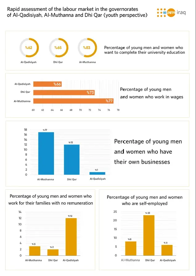 Rapid assessment of the labor market in Qadisiyah, Muthanna and Dhi Qar Governorates